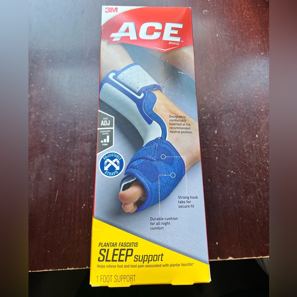 Planter fasciitis sleeping support
